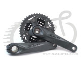 Шатуны Shimano FC-M4050 ALIVIO 175мм, интерг ось, 40x30x22, без компонент. каретки
